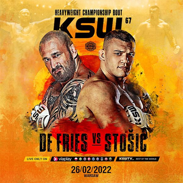 دانلود رویداد ام ام ای : KSW 67: De Fries vs. Stošić