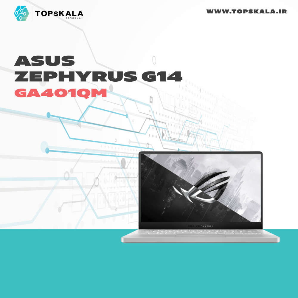 لپ تاپ ایسوس مدل ASUS Zephyrus G14 GA401QM