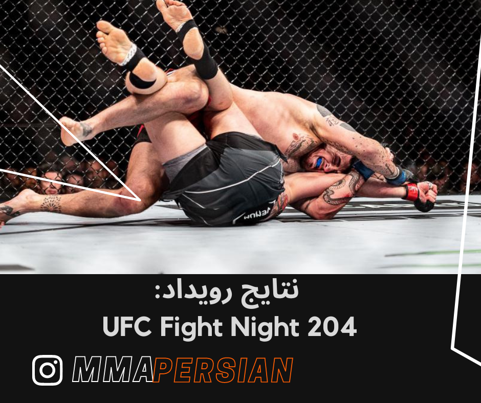 نتایج رویداد :  UFC Fight Night 204: Volkov vs. Aspinall